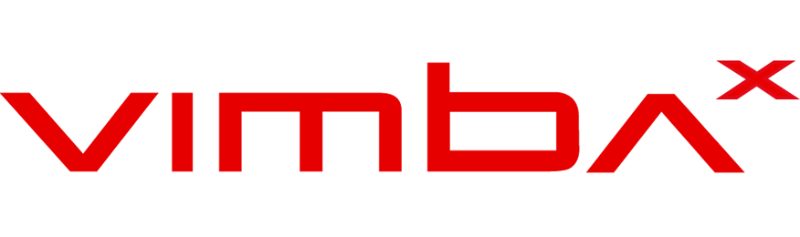Logo VimbaX transparent above and below